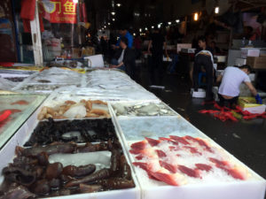 Zhenru fish market