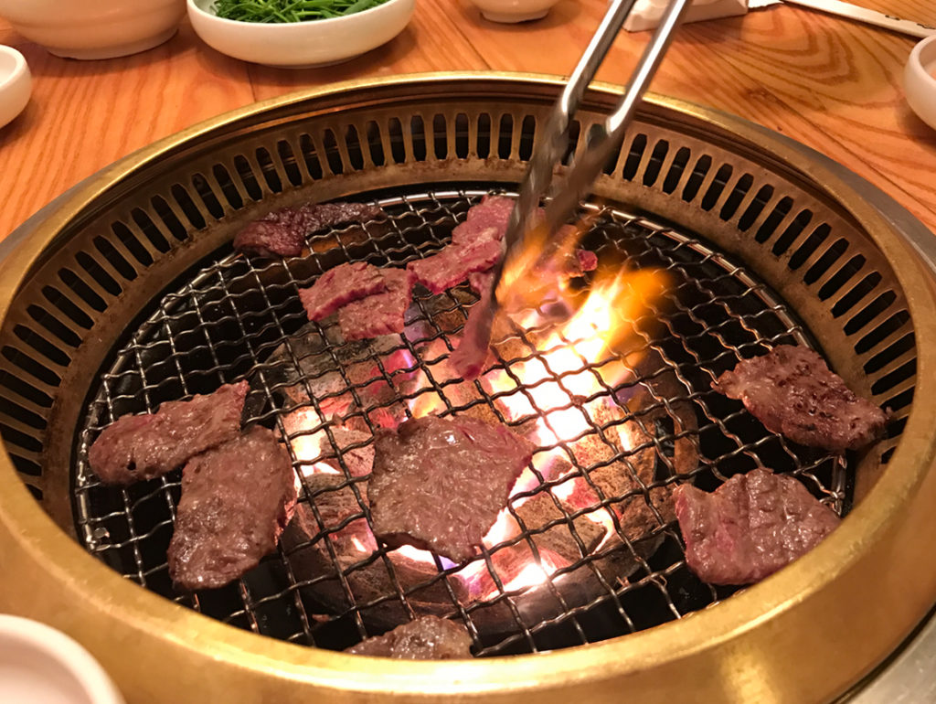Korean BBQ at Chamsookgol