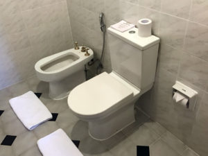 5-star bathroom in hotel