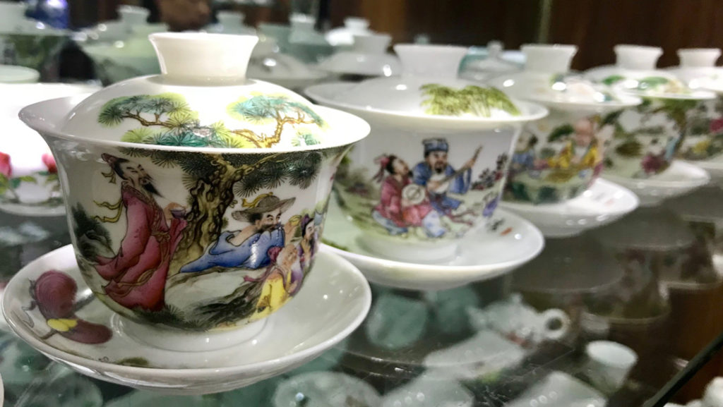 Handmade teawares