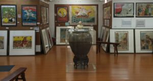 Main room at Propaganda Poster Art Center