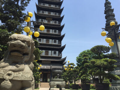 Zhenru Temple pagoda