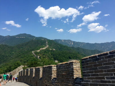 Very luck to have such beautiful weather