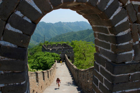 View from watchtower