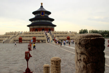 The Temple of Heaven is ofen used as the symbol of Beijing