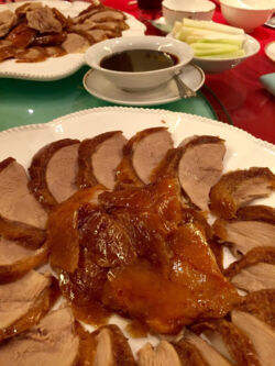 Peking duck at Peking Garden Restaurant (Alexandra House)