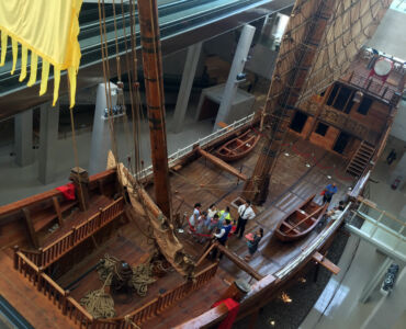 Full size replica of Ming Dynasty merchant ship