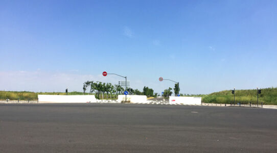 Most of the area around the lake is still being developed