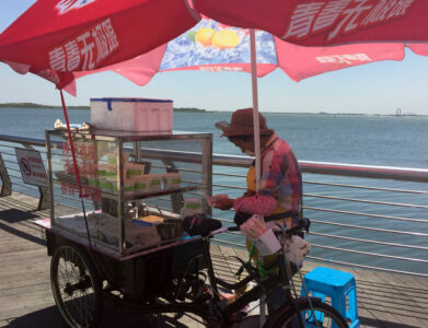 Had a nice bowl of noodles just outside the metro