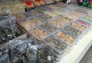 Typical sesame and peanut treats