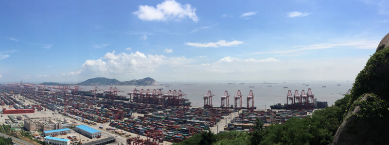 Yangshan port