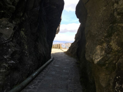 Hiking path is quite easy to walk and many cool vistas