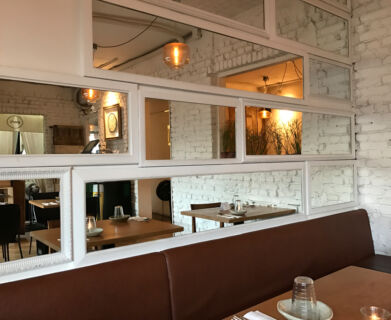 Inside the Parc restaurant Parc Restaurant inside