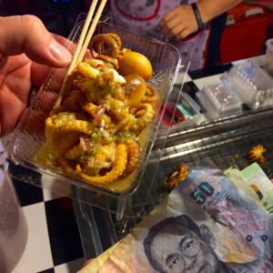 Grilled octopus Night Train Market 2