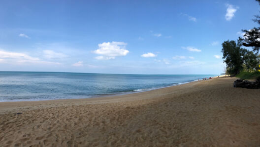 The beaches here are stunning, clean, and quite. Mai Khao beach