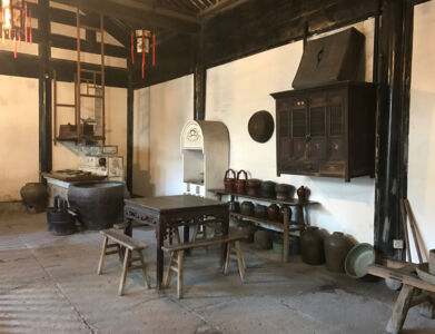 The kitchen in Lu Xun's home preserved and interesting Lu Xun's kitchen