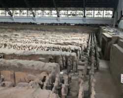 Terracotta facing East