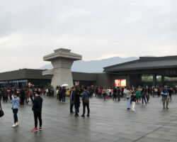 Mausoleum entrance area