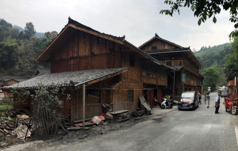 Old village street