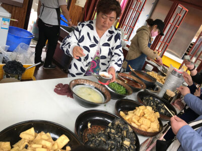 Stinky tofu stand