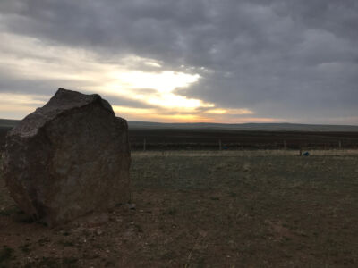 Grassland sunrise