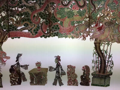 Cut Paper Art looks especially cool when back lighted. Cut paper art