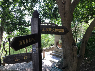 Chinese signpost