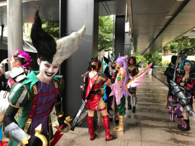 Cosplaying in Taipei Taipei weekend cosplay