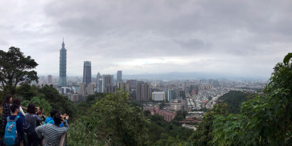 The view from atop Elephant Mtn. View atop Elephant Mtn.