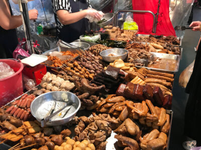 Yummy! Street food guts