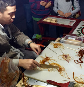 How the sugar art is maked Making sugar art
