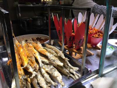 Fish on a stick is darn good too. Fish sticks