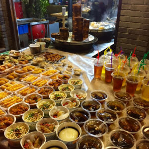 An assortment of snacks