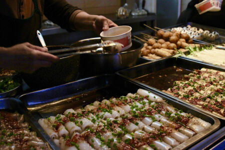 Glutenous rice rolls