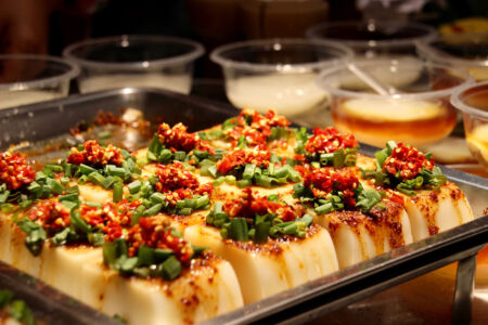 Soft tofu snack is mouth watering soft tofu snack