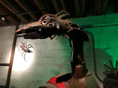 Mechbird in the Steampunk HQ Mechbird