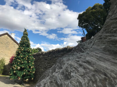 Christmas tree in Arrowtown