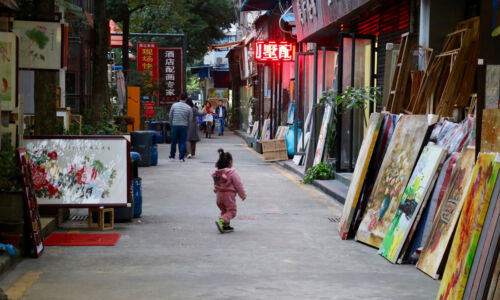 Dafen Oil Painting Village street