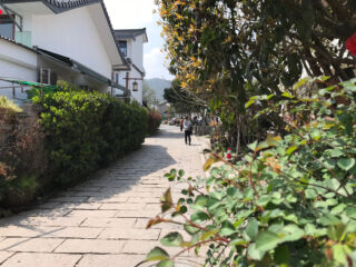 A nice little village on the way up to Longjing Village path