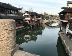 Photo from Puhui bridge, Qibao