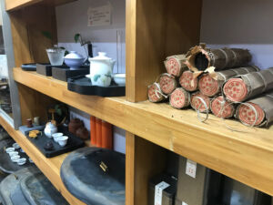 Exquisite ink stone tea trays are quite nice, and heavy. ink stone tea trays