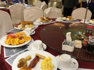 The meals aboard the cruise were quite good. Breakfast