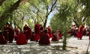 Sera Monastery debating area