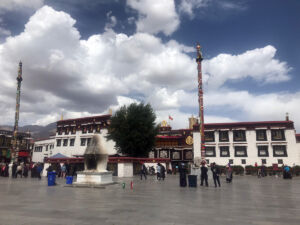 Plaza out front of Jokhang Temple Jokhang plaza