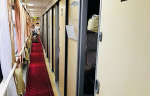 Soft sleeper cabins is the way to go, especially if you are a group of four. soft-sleeper cabins