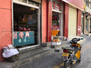 Butcher shop open air Meat shop